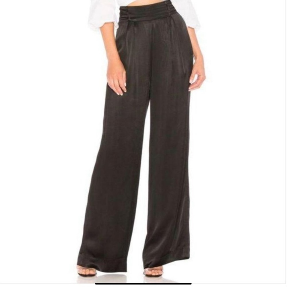 Capulet Black Lavande Wide Leg Pants